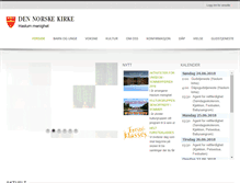 Tablet Screenshot of haslum-menighet.no